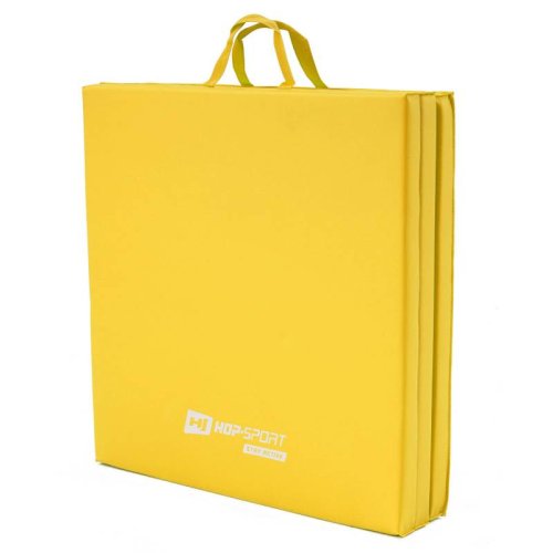 Мат гимнастический Hop-Sport HS-064FM 4 см желтый