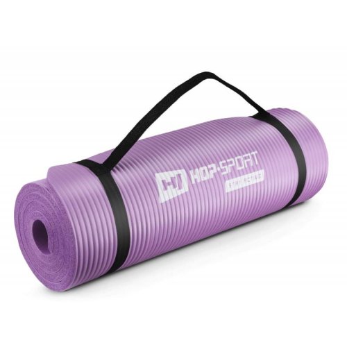 Мат для фитнеса и йоги Hop-Sport HS-N015GM 1,5 см фиолетовый
