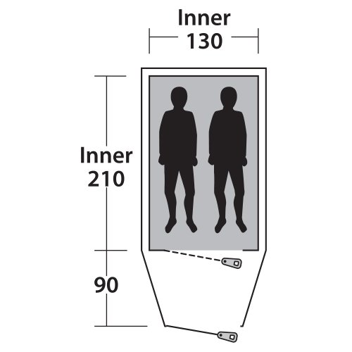 Намет Outwell Earth 2 Blue