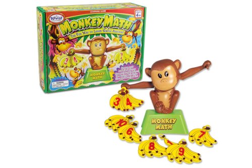 Развивающая игра по математике Popular Monkey Math Задачки от мартышки (сложение)