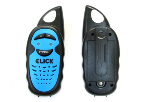 Рации детские CLICK "Справжні рації" 2шт на 1км (желтый+голубой)