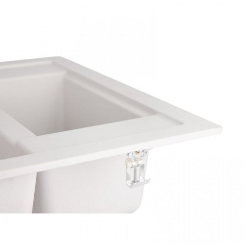 Кухонная мойка Lidz 615x500/200 WHI-01 (LIDZWHI01615500200)