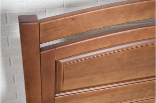 Ліжко двоспальне МІКС-меблі Фантазія 160x200 яблуня