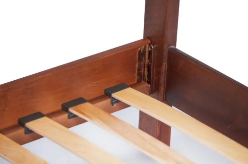 Кровать односпальная МИКС-мебель Венера 120x200 орех