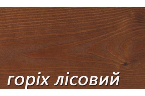 Ліжко полуторне МІКС-меблі Челсі 140x200 лісовий горіх