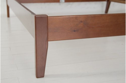 Ліжко двоспальне МІКС-меблі Челсі 180x200 лісовий горіх