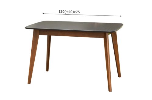 Стол обеденный МИКС-мебель Модерн 120-160 венге/орех
