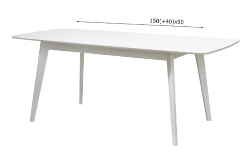 Стол обеденный МИКС-мебель Модерн 150-190 белый