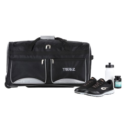 Сумка дорожня на колесах TravelZ Wheelbag 90 Black