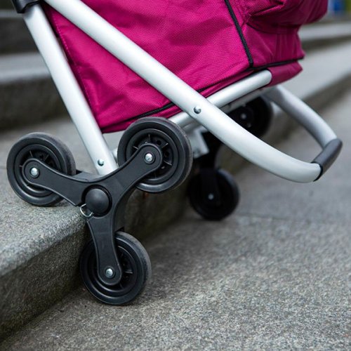 Сумка-тележка ShoppingCruiser Stairs Climber 40 Fuchsia