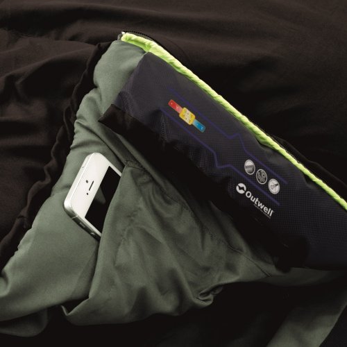 Спальный мешок Outwell Campion Lux Double/-1°C Brown (Left)