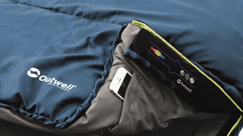 Спальный мешок Outwell Campion Lux/-1°C Blue (Left)