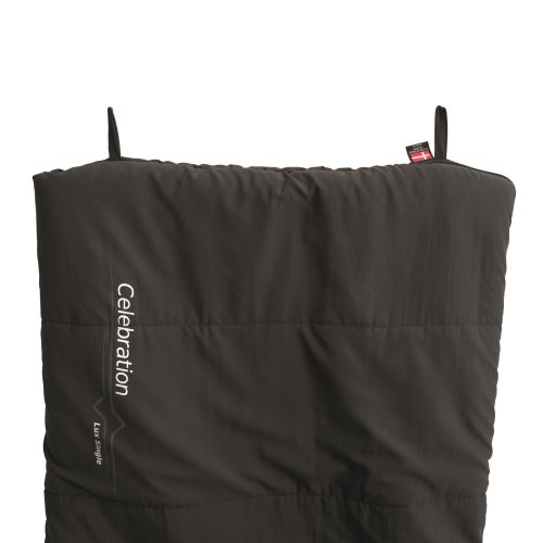 Спальный мешок Outwell Celebration Lux/+4°C Black (Right)