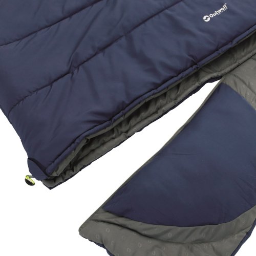 Спальний мішок Outwell Contour Lux Double Reversible / -5 ° C Imperial Blue
