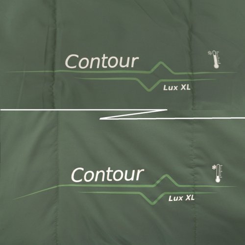 Спальный мешок Outwell Contour Lux XL Reversible/-1°C Green (Right)