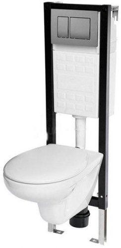 Набор инсталляция Roca с унитазом Jika Dino A34667WM