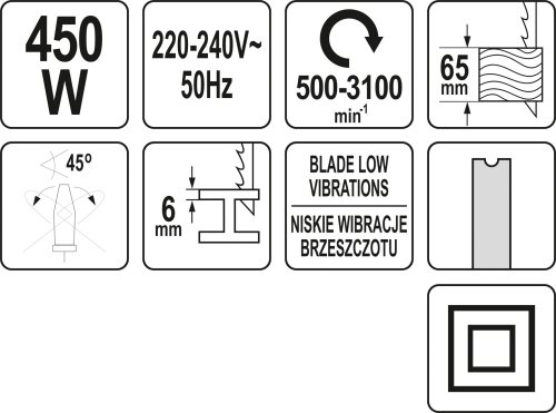 Лобзик YATO YT-82274
