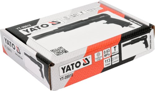 Пневматичний молоток з голковим долотом YATO YT-09910