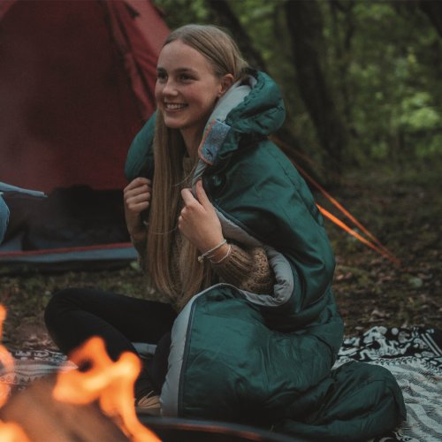 Спальный мешок Easy Camp Cosmos/+8°C Green (Right)