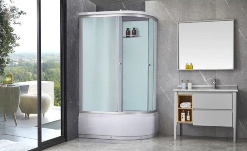 Гидромассажный бокс Q-tap SBM12080.2L SAT Fabric (QTSBM120802LSAT)