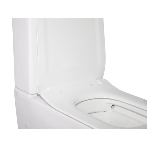 Унитаз-компакт Q-tap Crow WHI 2170P безободковый (QTCROWHI2170P)