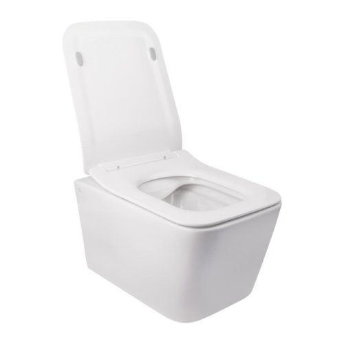 Унитаз подвесной Q-tap Crow WHI 5170 безободковый (QTCROWHI5170)