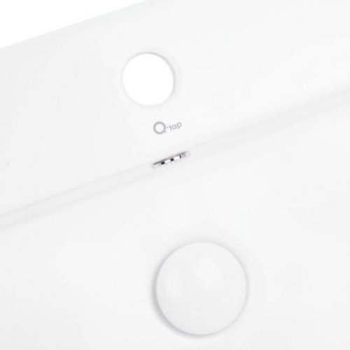 Умывальник Q-tap Nando WHI 404A/F008 с донным клапаном (QTNANDOWHIA404AF008)