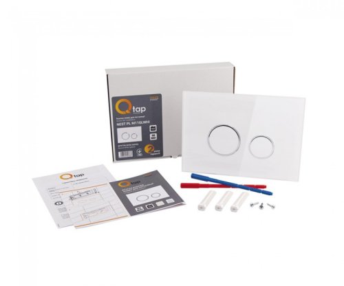 Клавиша смыва Q-tap Nest PL M11GLWHI (QTNESTPLM11GLWHI)