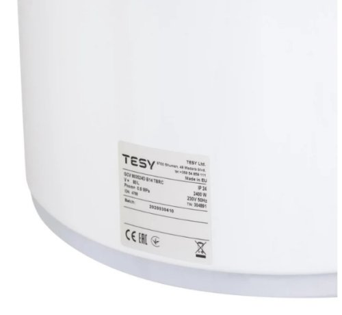 Водонагреватель Tesy Anticalc Slim 80 л, сухой ТЭН 2х1,2 кВт (GCV803524DB14TBRC) 304891