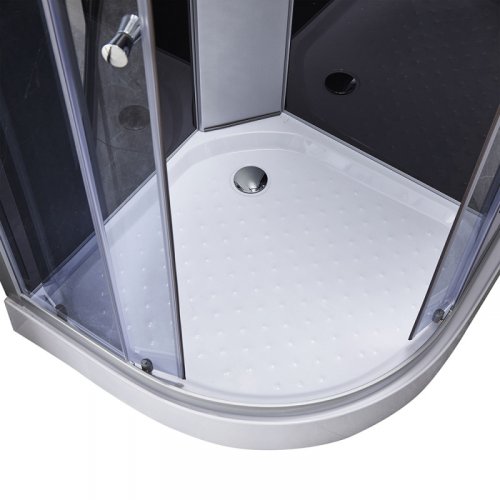 Душевой бокс Lidz Tani SB90x90.SAT.LOW.GR (LTSB9090SATLOWGR)