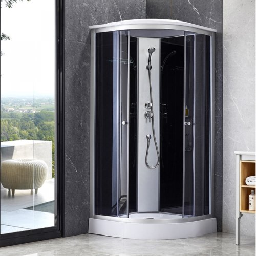 Душевой бокс Lidz Tani SB90x90.SAT.LOW.GR (LTSB9090SATLOWGR)