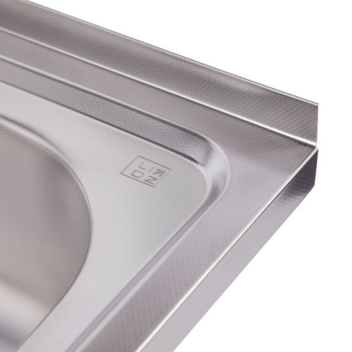 Кухонная мойка Lidz 6050-R Decor 0,6 мм (LIDZ6050R06DEC)