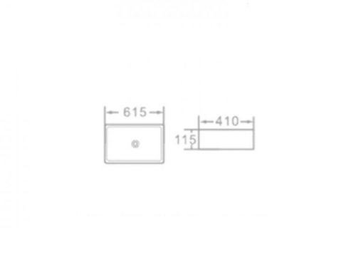 Умывальник NEWARC Aqua 9461GR-M