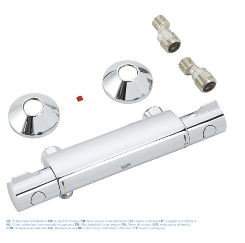 Смеситель с душевым набором Grohe Grohtherm 800 34558000+27598001
