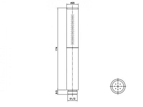 Ручной душ Asignatura Delight 75509800