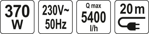 Глубинный насос YATO YT-85300