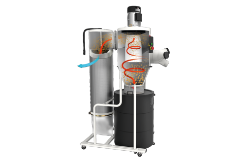 Вытяжная установка циклон JET JCDC-1.5