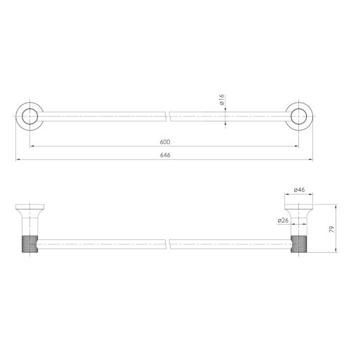 Полотенцедержатель Imprese Brenta ZMK071901270