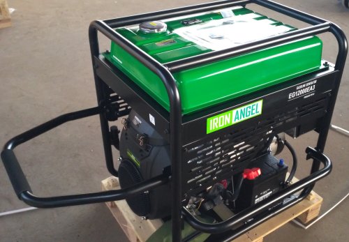 Бензиновий генератор Iron Angel EG 12000 E3 / 1 (220 / 380В)