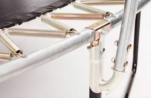 Батут BERG Elite Grey 380 + защитная сетка Safety Net Deluxe 37.82.03.00