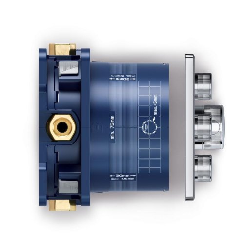 Душевая система скрытого монтажа на 2 потребителя Grohe SmartControl