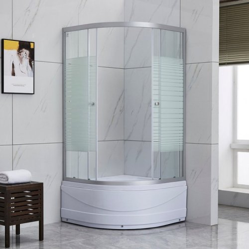 Душевая кабина Lidz Wieza SC80x80.SAT.HIGH.L Linie (LWISC8080SATHIGHL)