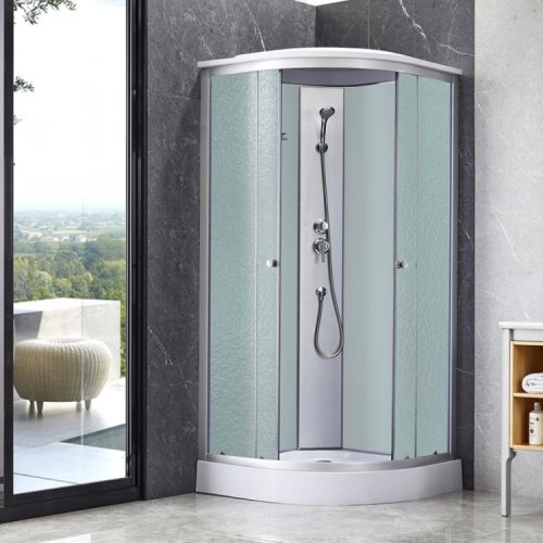 Душевой бокс Lidz Tani SB80x80.SAT.LOW.FR Frost (LTSB8080SATLOWFR)