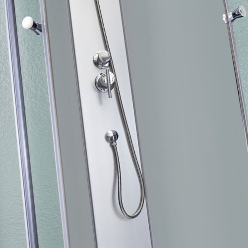 Душевой бокс Lidz Tani SB90x90.SAT.LOW.FR Frost (LTSB9090SATLOWFR)