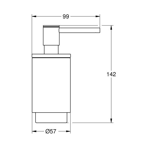 Дозатор жидкого мыла Grohe Selection 41028000