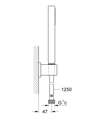 Душевая система Grohe Grohtherm SmartControl Rainshower 310 SmartActive Cube 3470600A