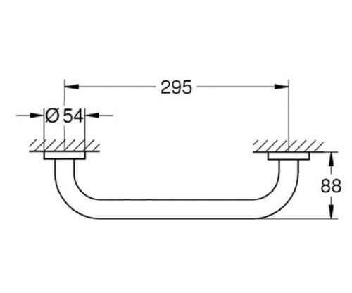Поручень для ванни Grohe Essentials 40421001