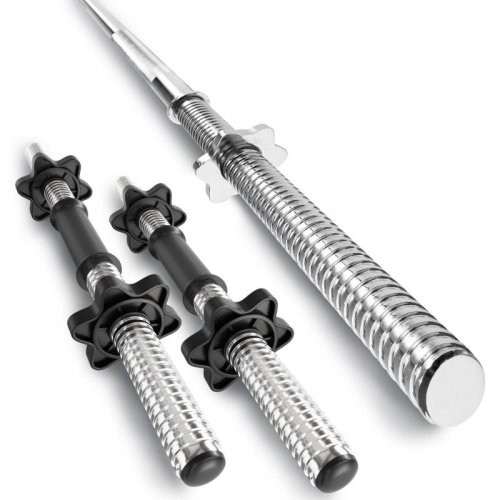 Набір Hop-Sport Premium 90 кг з грифом для штанги