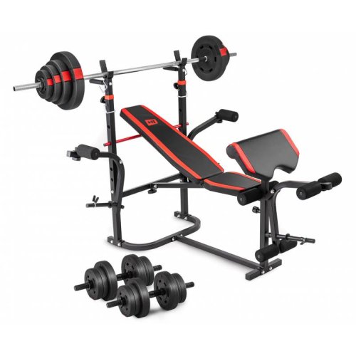 Набір Hop-Sport Premium 60 кг з лавою HS-1065