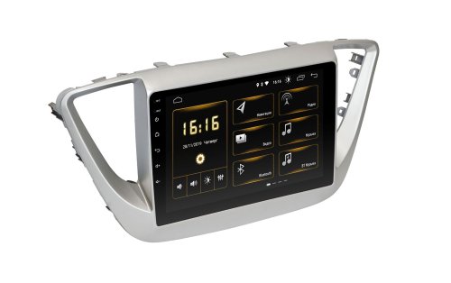 Штатная магнитола INCar DTA-2402 Hyundai Accent 2017+ Android 10 DSP +Navi